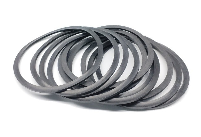 Hydraulic Cylinder O Ring Back Up Ring Seal NBR Material 40 Mpa Black Color