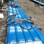 Buy cheap gauge 24 blue color corrugated zinc aluminum roofing sheet 5500 x 840mm x 0.526mm from wholesalers
