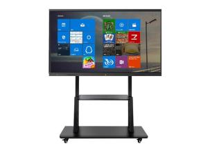 Wholesale 86 Inch IR Touch Interactive LCD Smartboard Flat Panel Whiteboard With Built In I5 Computer from china suppliers