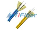 Single Mode Fiber Optic Cable , Armored Fiber Cable Indoor With LSZH / Steel