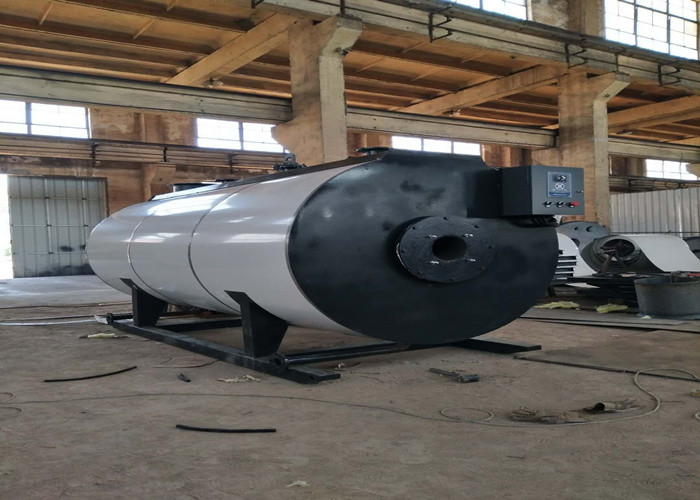 Automatic PLC Control Gas Hot Water Boiler , Gas Hot Water Furnace