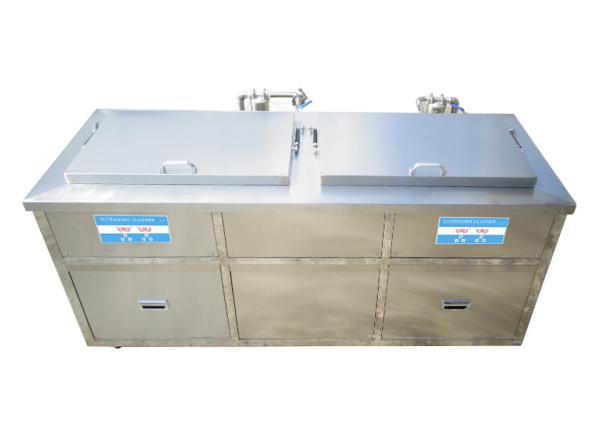 Quality Double Tank Industrial Ultrasonic Cleaner 135L For Metal Parts Cleaning for sale
