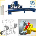 Hydraulic Cylinder Chromed Rod Surface Automatic Grinding Linishing Machine