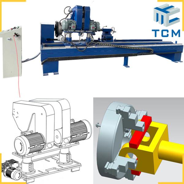 Metal Hydraulic Cylinder Chromed Rod Exterior Surface Automatic Stainless Steel
