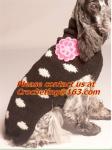 winter turthleneck Knit Pet dog sweater, pet dog clothes free knitting pattern,