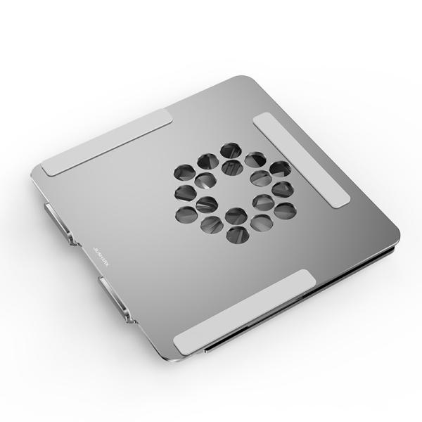 Buy cheap 985g DV 5V Ergonomic Aluminum Alloy laptop cooler stand With 12025 Fans from wholesalers