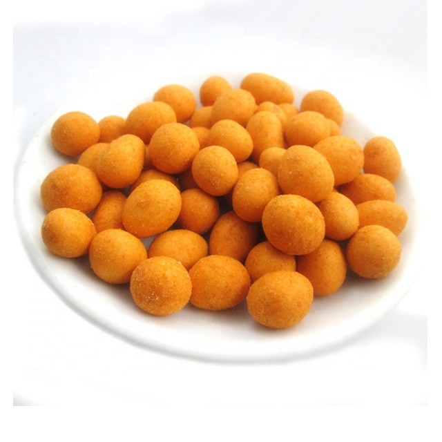Sweet Corn Flavor Roasted Coated Peanut Crispy and Crunchy Baked Snack Good For Spleen/Stomach