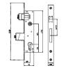 Buy cheap Metal Household Door Locks Security Rim Lock For Upvc / Aluminium Door from wholesalers