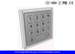 15 Keys Smart Door Access System Rugged Keypad Stainless Steel Outdoor