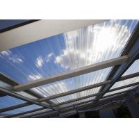 Buy cheap Multipurpose Clear Plastic Roofing Panels Transparent UV Proof Heatproof product
