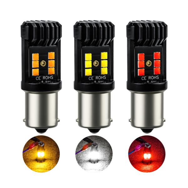 Buy cheap 3030 BA15S P21W 1200lm Car 3030 LED Tail Light Bulbs from wholesalers