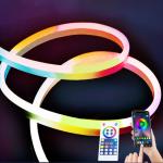 Monster 5m Smart Silicone Neon Strip Light Indoor Outdoor Home Bar Decor 12V