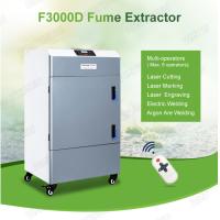 Buy cheap Mobile Welding Fume Extractor / Fume Eliminator for Laser Engraving and Marking product