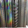 Buy cheap UV Resistant Embossed Clear Holographic Film Silver Laser Packaging Film from wholesalers