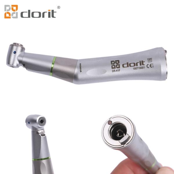 Buy cheap 4:1 Green Ring Fiber Optic Light Contra Angle Handpieces 3.0V To 3.2V from wholesalers