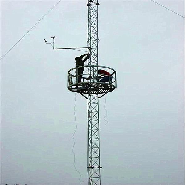 Buy cheap Communication Rru Antenna Guyed Wire Tower 80m from wholesalers