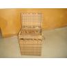 Buy cheap Hand-Woven Brown Poly Rattan Storage Boxes For Bedroom / Storeroom from wholesalers