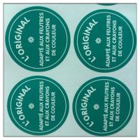 Buy cheap Product round paper label sticker made in guangzhou , Custom print labels product