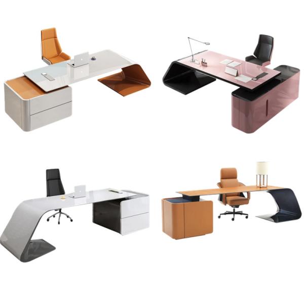 Buy cheap Modern Executive Office Desk Table for Boss Manager Luxury Furniture from wholesalers