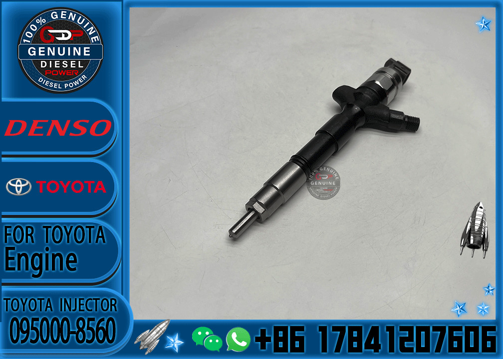 Common Rail Injector 23670-0L050 095000-8290 095000-8560 23670-09330 For Toyota Hilux 1KD-FTV 3.0L