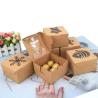 Buy cheap Kraft Paper Food Packaging Christmas Pillow Boxes With Window 20g from wholesalers