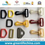Colorful New Plastic Material High Quality Snap Swivel Hooks Badge Bag Wallet