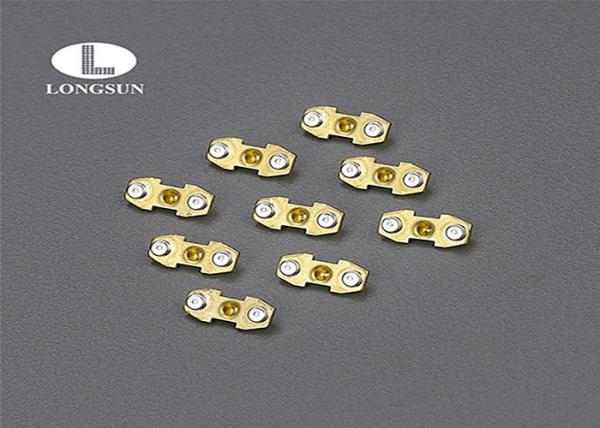 Buy cheap Contact Part Metal Stamping Components Used In Electical Ecuipment OEM / ODM from wholesalers