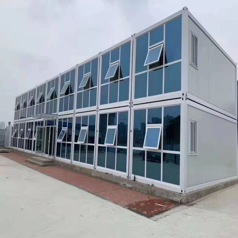 Whole Customization 3 Bedroom Prefab Villa House for Outdoor Storage and Living Space