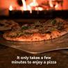 Buy cheap Outdoor Stainless Steel Mini Wood Fired Pizza Oven for Home Cooking 81.5*42*85cm from wholesalers