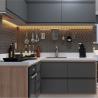 Buy cheap 1500MM Acrylic Panel Solid Timber Kitchen Cabinets Oak Island Kitchen Cabinets from wholesalers