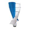 Buy cheap Curved Blade Low Speed Wind Generator 12V 400W Home Low Rpm Wind Turbine from wholesalers