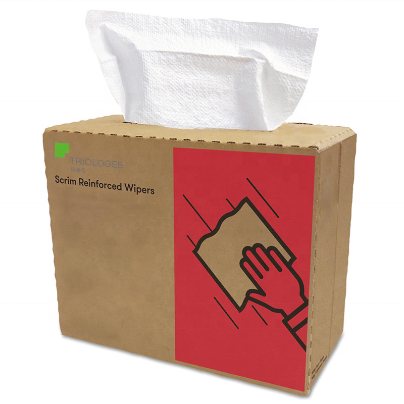 Super Absorbent Wood Pulp Reinforced Paper Towels ISO 13485