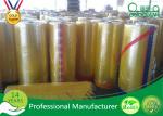 Strong Self Adhesive BOPP Jumbo Roll Logo Custom Printed Tapes 1280mm * 4000m