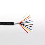 RS232 DB9 9 Pin Serial Cable Male To Male Video Data Transmission Gold Plate