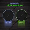 Buy cheap 15W 10W Qi Wireless Charger Pad 100mm LED Light Fast Charging Wireless Charger from wholesalers