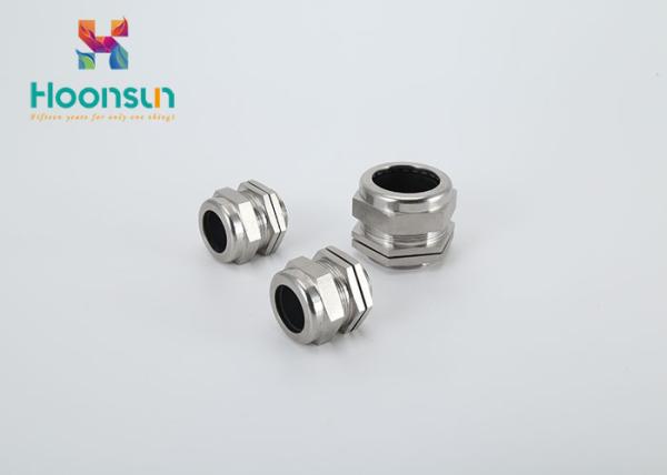 Buy cheap Salt Resist Watertight Metallic Cable Gland IP68 Protection Rating For Industry from wholesalers