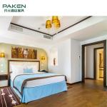 Luxury Melamine Surface Hotel Bedroom Furniture Sets