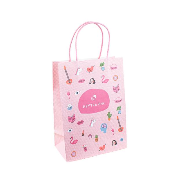 Buy cheap Food Grade Biodegradable Handle Paper Bags CMYK Or Pantone Color from wholesalers