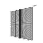 Video LED Curtain Screen P3.91 Indoor Outdoor Rental Transparent Screen