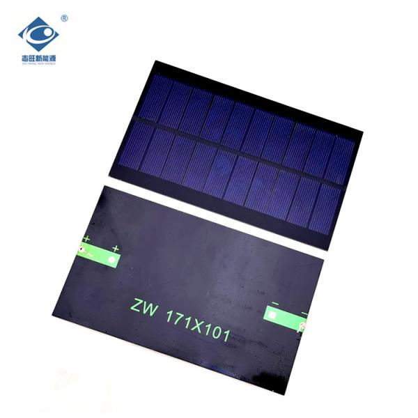 Buy cheap High Efficiency 2W With 10 Years Guarantee 5V PET Semi Flexible Waterproof Solar Panel ZW-171101 from wholesalers