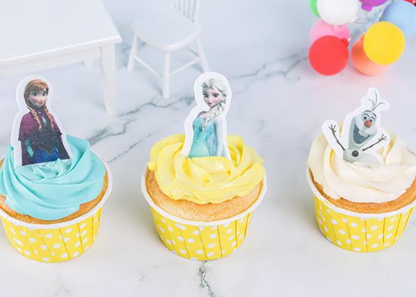 Buy cheap Rice Wafer Card Edible Wedding Cake Decorations Personalized Frozen Cartoon Characters from wholesalers