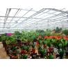 Buy cheap Flower Exhibition Multi Span Greenhouse , High Output Polycarbonate Sheet Greenhouse from wholesalers