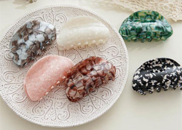 Buy cheap French acetic acid hair clip women accessories temperament shark large back hair clip headwear from wholesalers