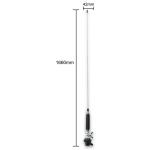 1.5-2.5dBi 27mhz Cb Radio Antenna Car Cb Antenna With Stainless Steel Whip