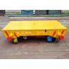 Buy cheap Flat Bed Material Transfer Trolley , Foundry Plant Battery Transfer Cart Small Table from wholesalers