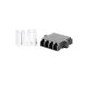 Buy cheap High Return Loss ROHS LC Quad Fiber Optic Adapter from wholesalers