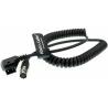 Buy cheap 12 Pin Hirose To D-Tap Coiled Power Cable For B4 2 / 3" Fujinon Canon Lens from wholesalers