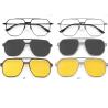 Buy cheap High Quality Pure Titanium Aluminum Magnetic Clip On Glasses from wholesalers