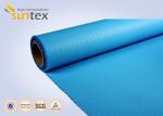 Easy to cut, no flyer Silicone Coated Fiberglass for Welding protection, thermal