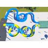 Buy cheap 2 Person Outdoor Swimming Pool Slides For Family Resort / Adventure Park Water Slide from wholesalers